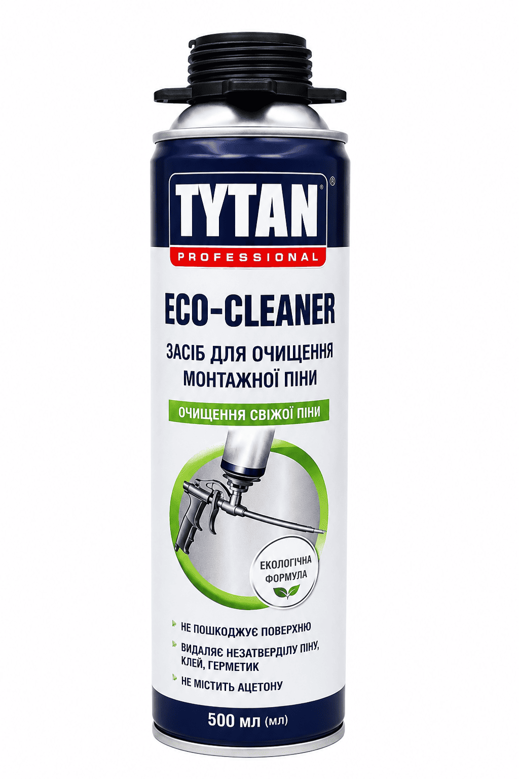 Очисник для піни Tytan Professional Eco-cleaner 500 мл